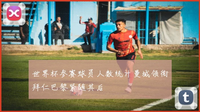 世界杯参赛球员人数统计曼城领衔拜仁巴黎紧随其后