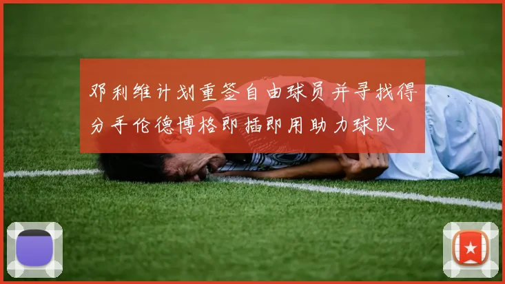 邓利维计划重签自由球员并寻找得分手伦德博格即插即用助力球队